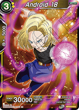 Android 18 (Common) (BT13-110) [Supreme Rivalry] | Total Play