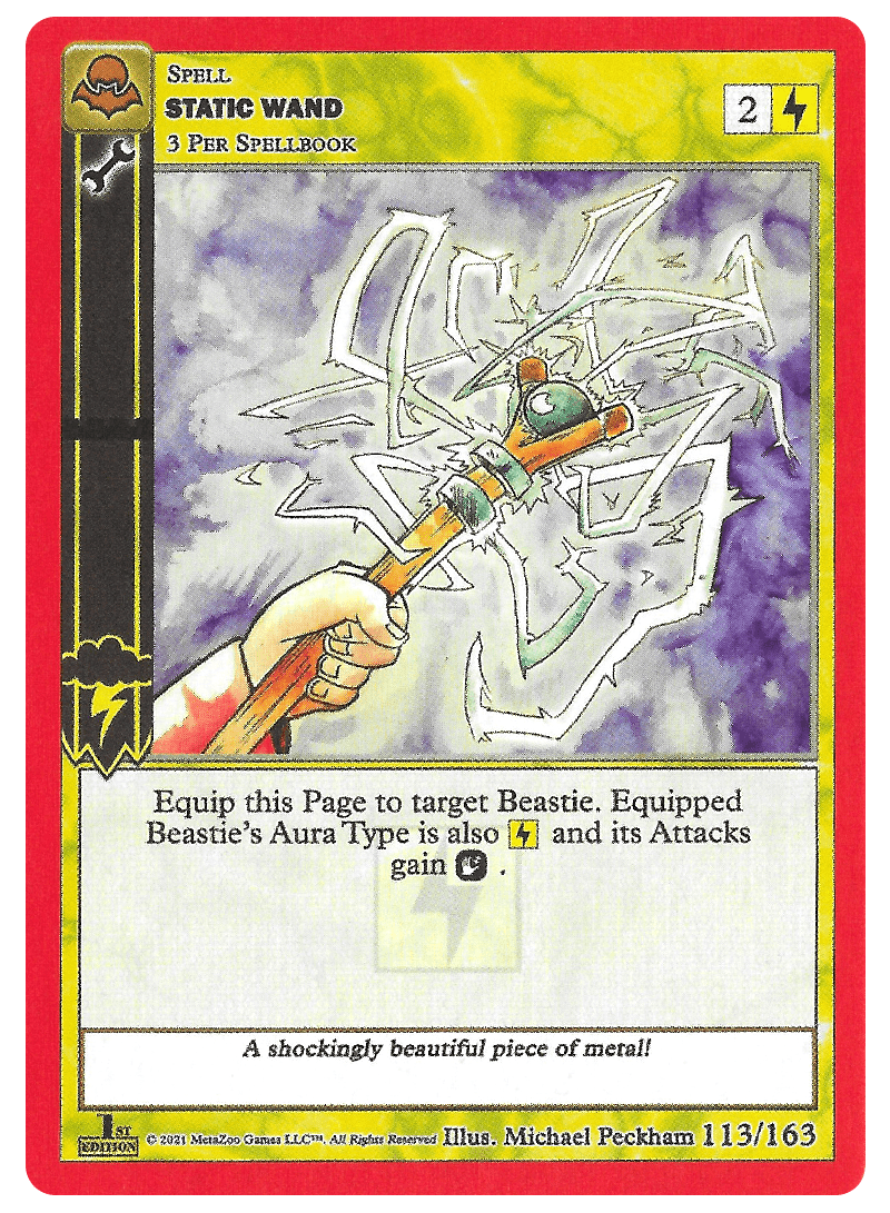 Static Wand [Cryptid Nation: Nightfall First Edition] | Total Play