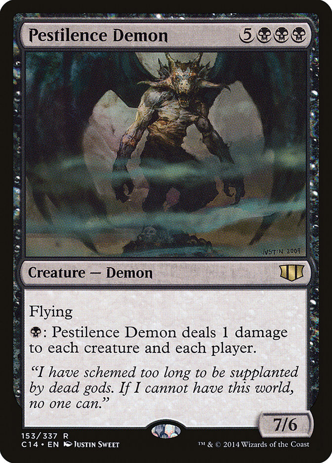Pestilence Demon [Commander 2014] | Total Play