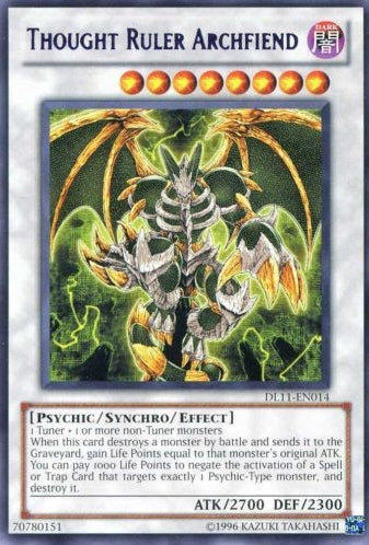 Thought Ruler Archfiend (Purple) [DL11-EN014] Rare | Total Play