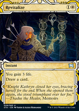 Revitalize (Foil Etched) [Strixhaven: School of Mages Mystical Archive] | Total Play