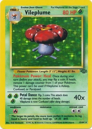 Vileplume (15/64) [Jungle Unlimited] | Total Play