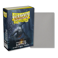 Dragon Shield: Japanese Size 60ct Art Sleeves - Justice (Dual Matte) | Total Play