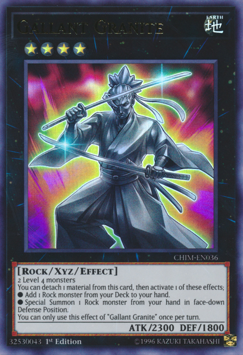 Gallant Granite [CHIM-EN036] Ultra Rare | Total Play