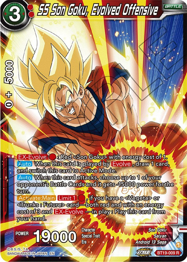 SS Son Goku, Evolved Offensive (BT19-009) [Fighter's Ambition] | Total Play