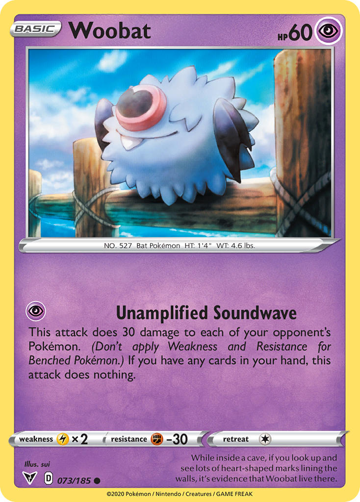 Woobat (073/185) [Sword & Shield: Vivid Voltage] | Total Play