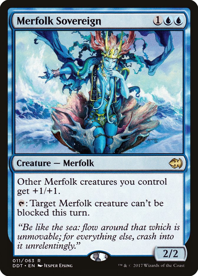 Merfolk Sovereign [Duel Decks: Merfolk vs. Goblins] | Total Play