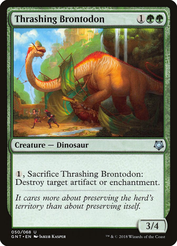 Thrashing Brontodon [Game Night 2018] | Total Play