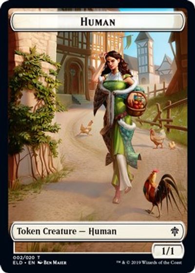 Human // Insect Double-Sided Token [Challenger Decks 2021 Tokens] | Total Play