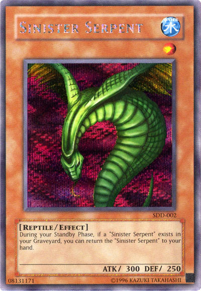 Sinister Serpent [SDD-002] Secret Rare | Total Play