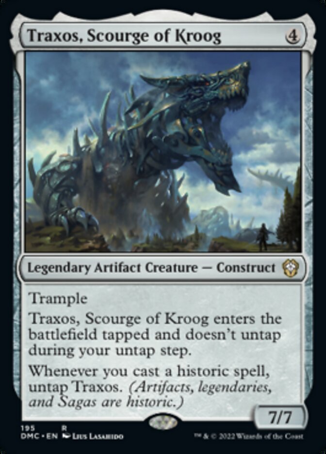 Traxos, Scourge of Kroog [Dominaria United Commander] | Total Play