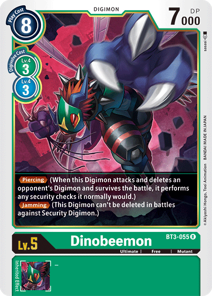 Dinobeemon [BT3-055] [Release Special Booster Ver.1.5] | Total Play