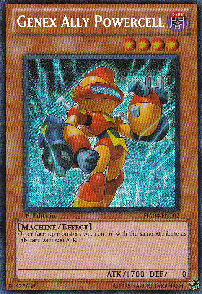 Genex Ally Powercell [HA04-EN002] Secret Rare | Total Play