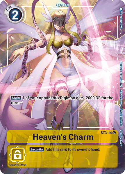 Heaven's Charm [ST3-14] (Tamer's Evolution Box) [Starter Deck: Heaven's Yellow Promos] | Total Play