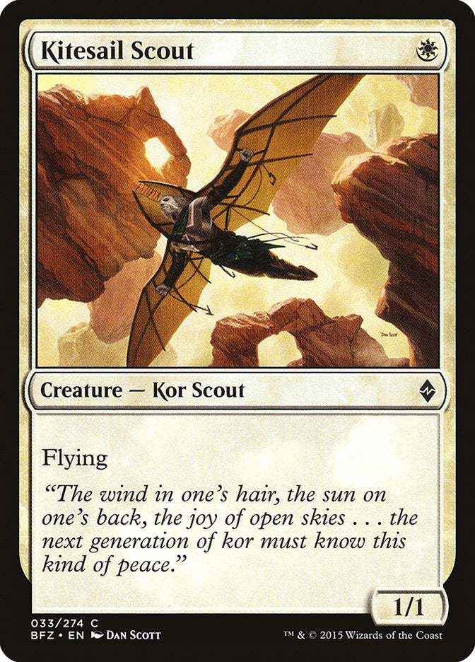 Kitesail Scout [Battle for Zendikar] | Total Play