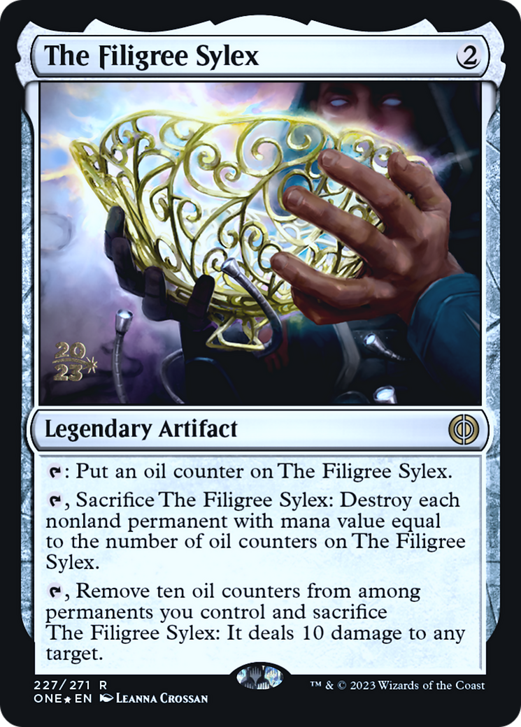 The Filigree Sylex [Phyrexia: All Will Be One Prerelease Promos] | Total Play