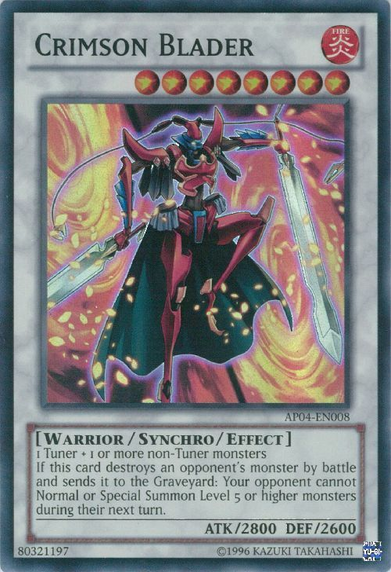 Crimson Blader [AP04-EN008] Super Rare | Total Play