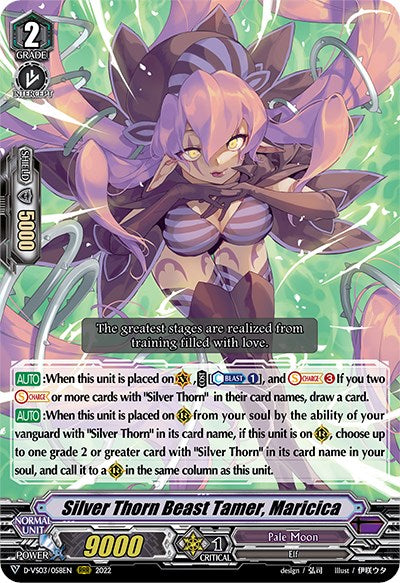 Silver Thorn Beast Tamer, Maricica (D-VS03/058EN) [V Clan Collection Vol.3] | Total Play