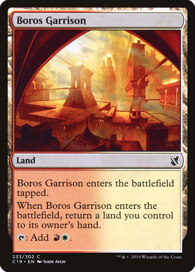 Boros Garrison [Commander 2019] | Total Play