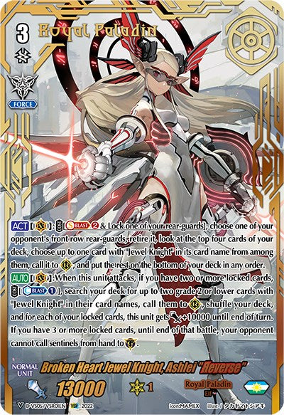 Broken Heart Jewel Knight, Ashlei "Reverse" (D-VS05/VSR01EN) [V Clan Collection Vol.5] | Total Play