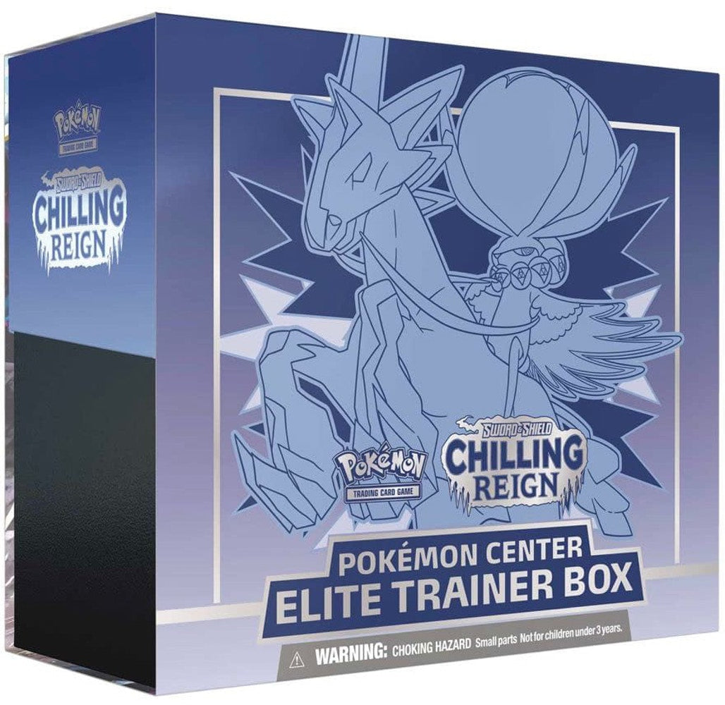 Sword & Shield: Chilling Reign - Elite Trainer Box (Ice Rider Calyrex) (Pokemon Center Exclusive) | Total Play