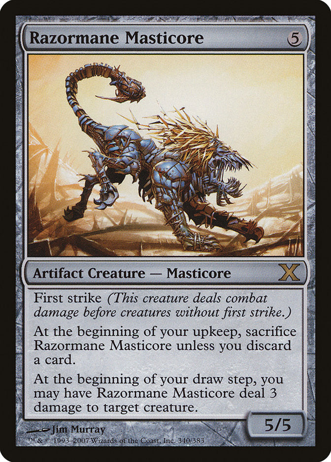 Razormane Masticore [Tenth Edition] | Total Play