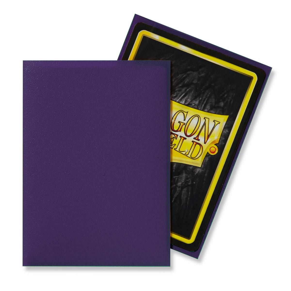 Dragon Shield: Standard 60ct Sleeves - Purple (Matte) | Total Play