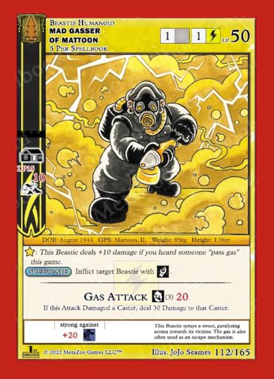 Mad Gasser of Mattoon [Cryptid Nation: Wilderness] | Total Play