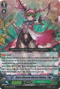 Cherry Blossom Blizzard Maiden, Lilga (G-BT06/022EN) [Transcension of Blade & Blossom] | Total Play