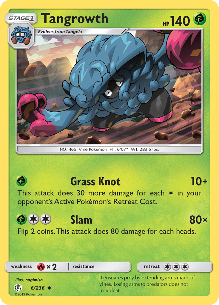 Tangrowth (6/236) [Sun & Moon: Cosmic Eclipse] | Total Play