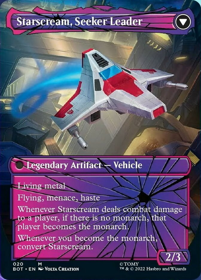 Starscream, Power Hungry // Starscream, Seeker Leader (Shattered Glass) [Transformers] | Total Play