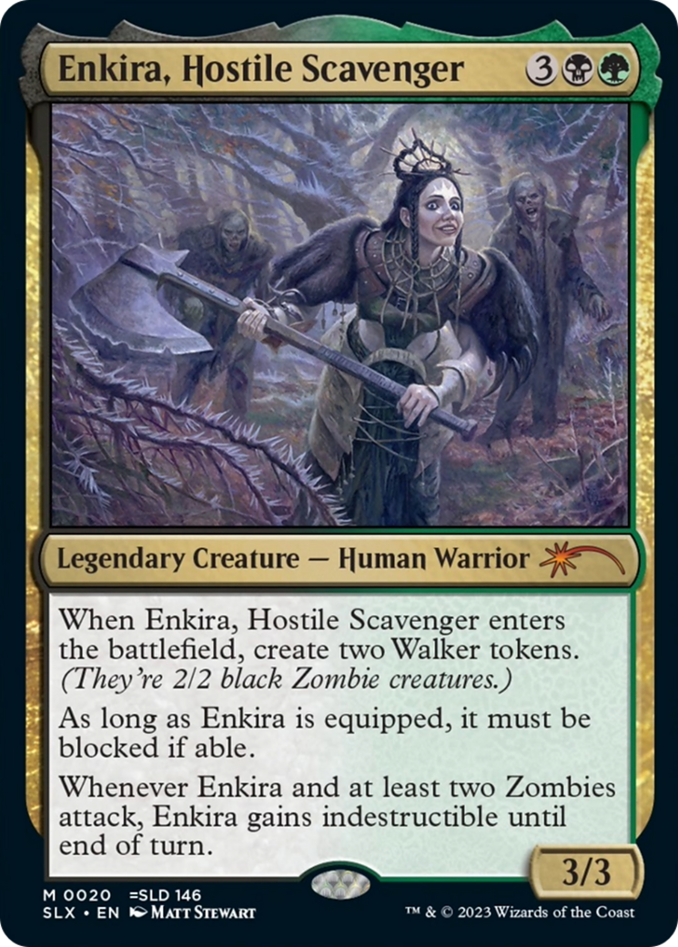 Enkira, Hostile Scavenger [Secret Lair: Universes Within] | Total Play