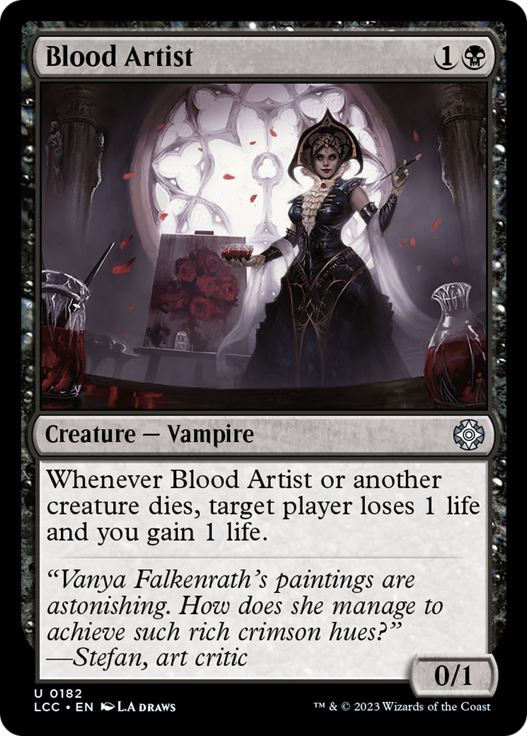 Blood Artist [The Lost Caverns of Ixalan Commander] | Total Play