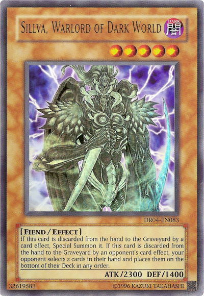 Sillva, Warlord of Dark World [DR04-EN083] Ultra Rare | Total Play
