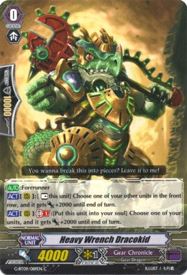 Heavy Wrench Dracokid (G-BT09/089EN) [Divine Dragon Caper] | Total Play