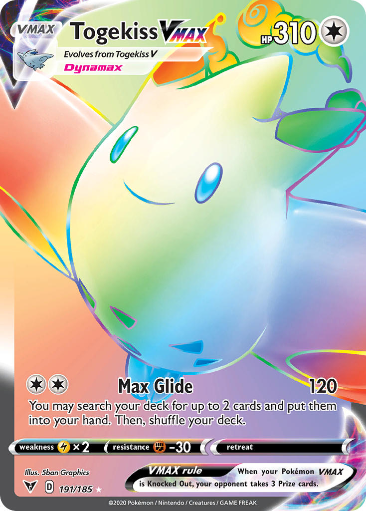 Togekiss VMAX (191/185) [Sword & Shield: Vivid Voltage] | Total Play