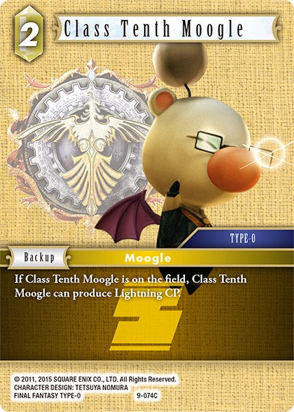 Class Tenth Moogle [Opus IX] | Total Play