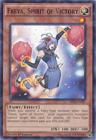 Freya, Spirit of Victory [BP03-EN027] Shatterfoil Rare | Total Play