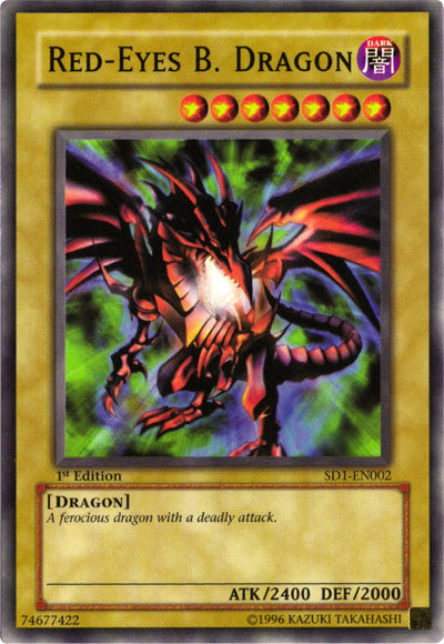 Red-Eyes B. Dragon [SD1-EN002] Common | Total Play