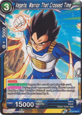 Vegeta, Warrior That Crossed Time (BT10-042) [Rise of the Unison Warrior] | Total Play