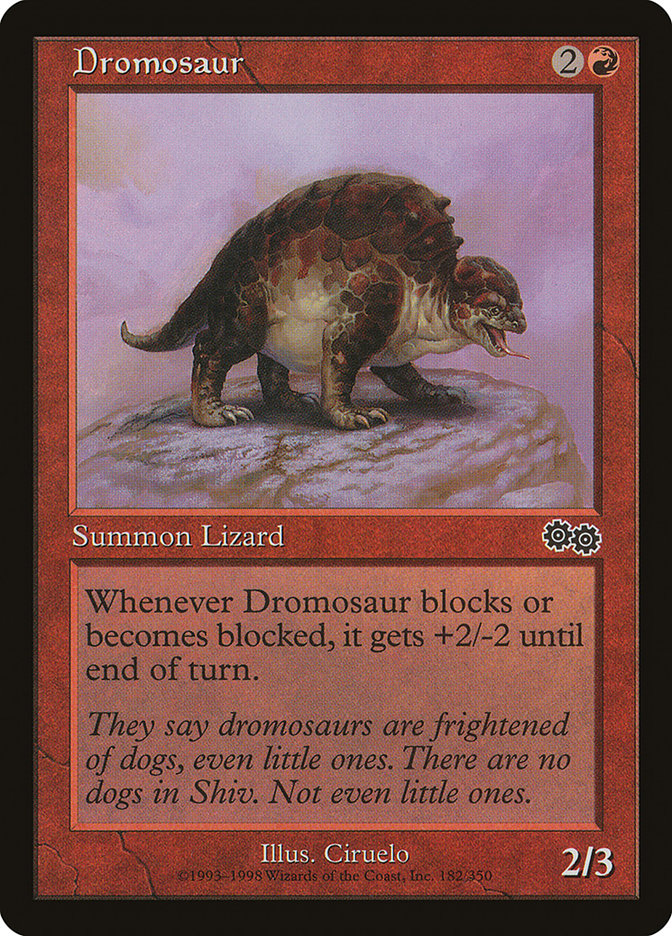 Dromosaur [Urza's Saga] | Total Play