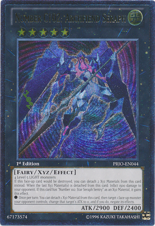 Number C102: Archfiend Seraph [PRIO-EN044] Ultimate Rare | Total Play