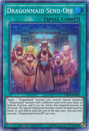 Dragonmaid Send-Off [CHIM-ENSE3] Super Rare | Total Play