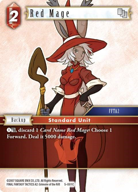 Red Mage (Fire) [Opus V] | Total Play