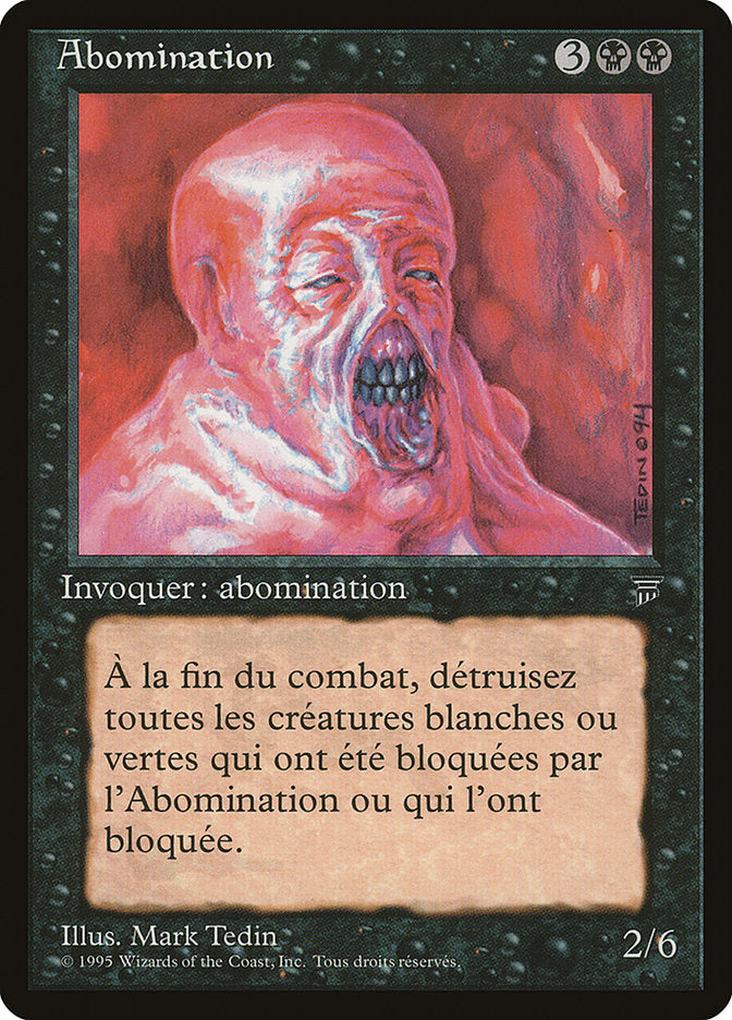 Abomination (French) [Renaissance] | Total Play