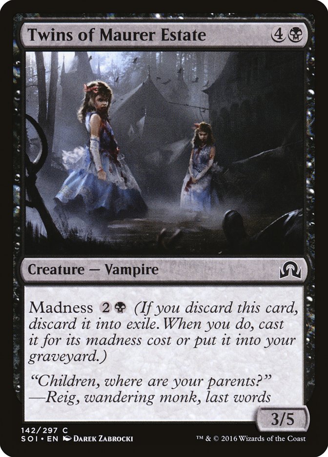 Twins of Maurer Estate [Shadows over Innistrad] | Total Play