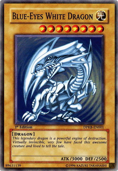 Blue-Eyes White Dragon [DPKB-EN001] Super Rare | Total Play