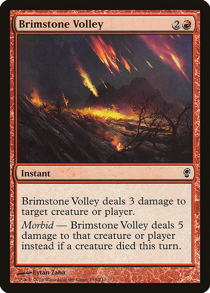 Brimstone Volley [Conspiracy] | Total Play