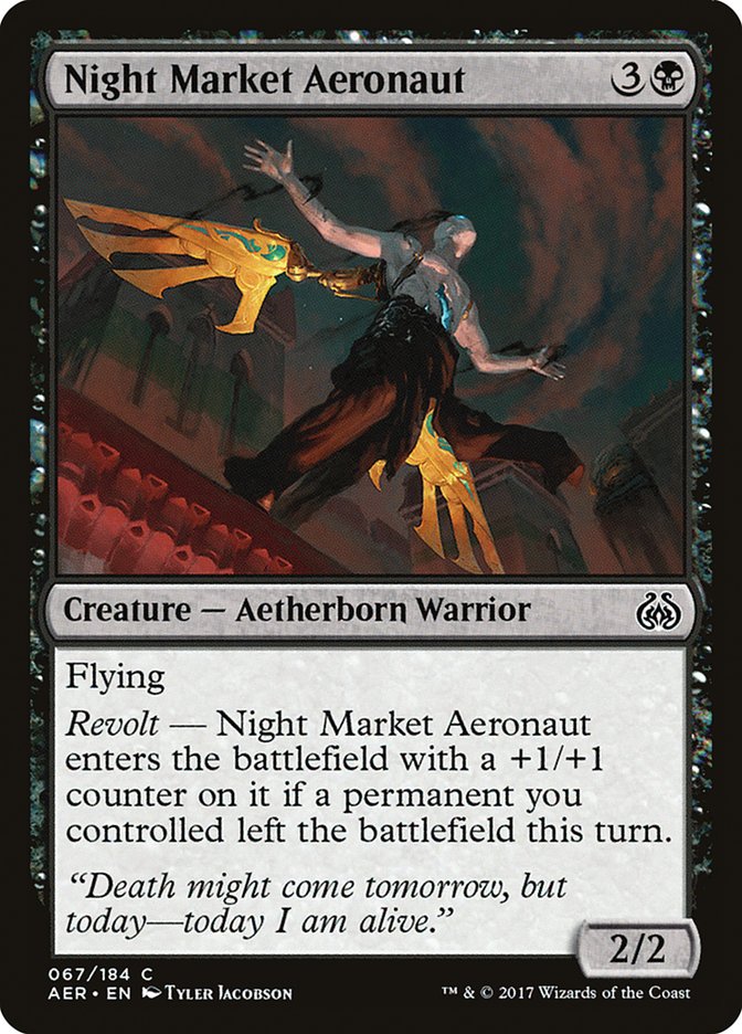 Night Market Aeronaut [Aether Revolt] | Total Play