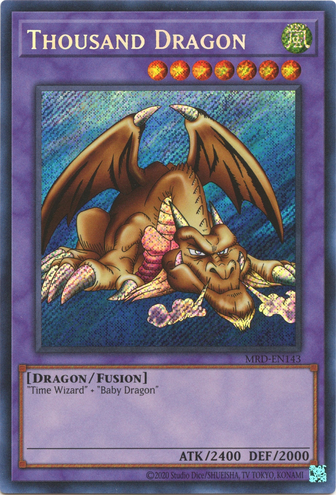 Thousand Dragon (25th Anniversary) [MRD-EN143] Secret Rare | Total Play